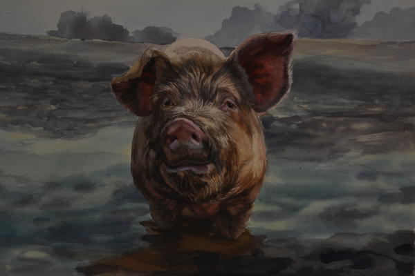  : Watercolor : Dana Van Horn