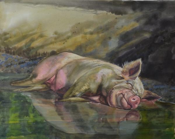  : Watercolor : Dana Van Horn