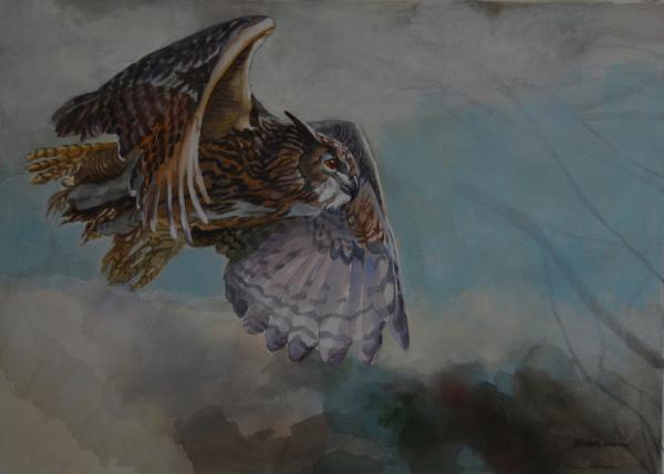  : Watercolor : Dana Van Horn