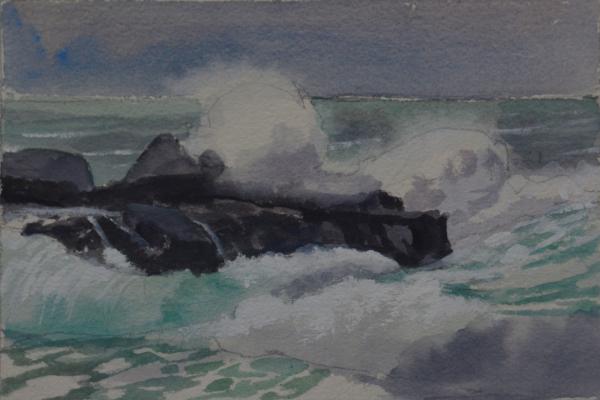  : Watercolor : Dana Van Horn