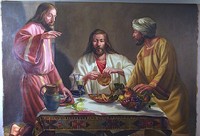 Detail of Emmaus Triptych