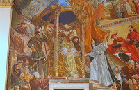 Mural at St. Catharine of Siena 16' x 20' oil on linen