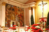 distant view in situ
at St Catharine of Siena, Allentown, PA